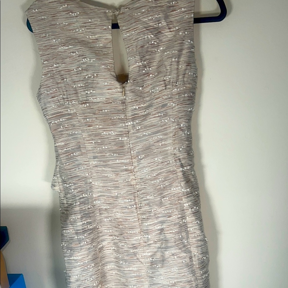 Elegant Cream Sleeveless Dress Aysha  size 10